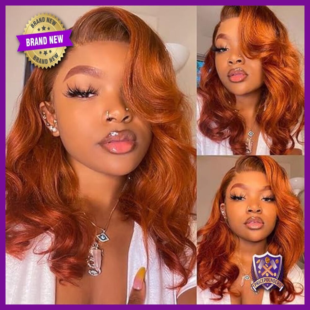 13x4 HD Lace Front Wig Human Hair Body Wave 150% Density Glueless Pre Plucked